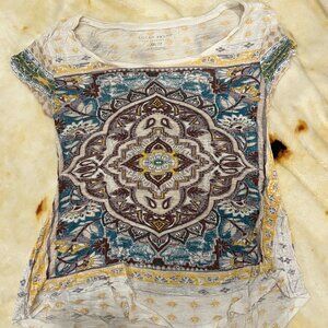 Lucky Brand mandala T-shirt
